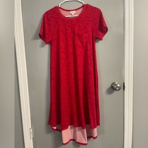 Red Paisley LulaRoe Carly